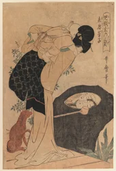 Vrouw en Kind, 1800